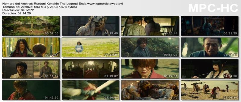 Rurouni Kenshin: La leyenda termina (2014) DVDRip Latino