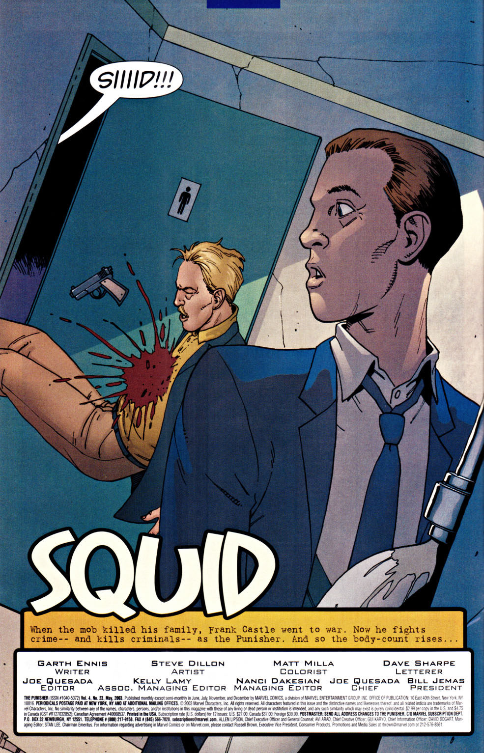 Read online The Punisher (2001) comic -  Issue #23 - Squid - 5