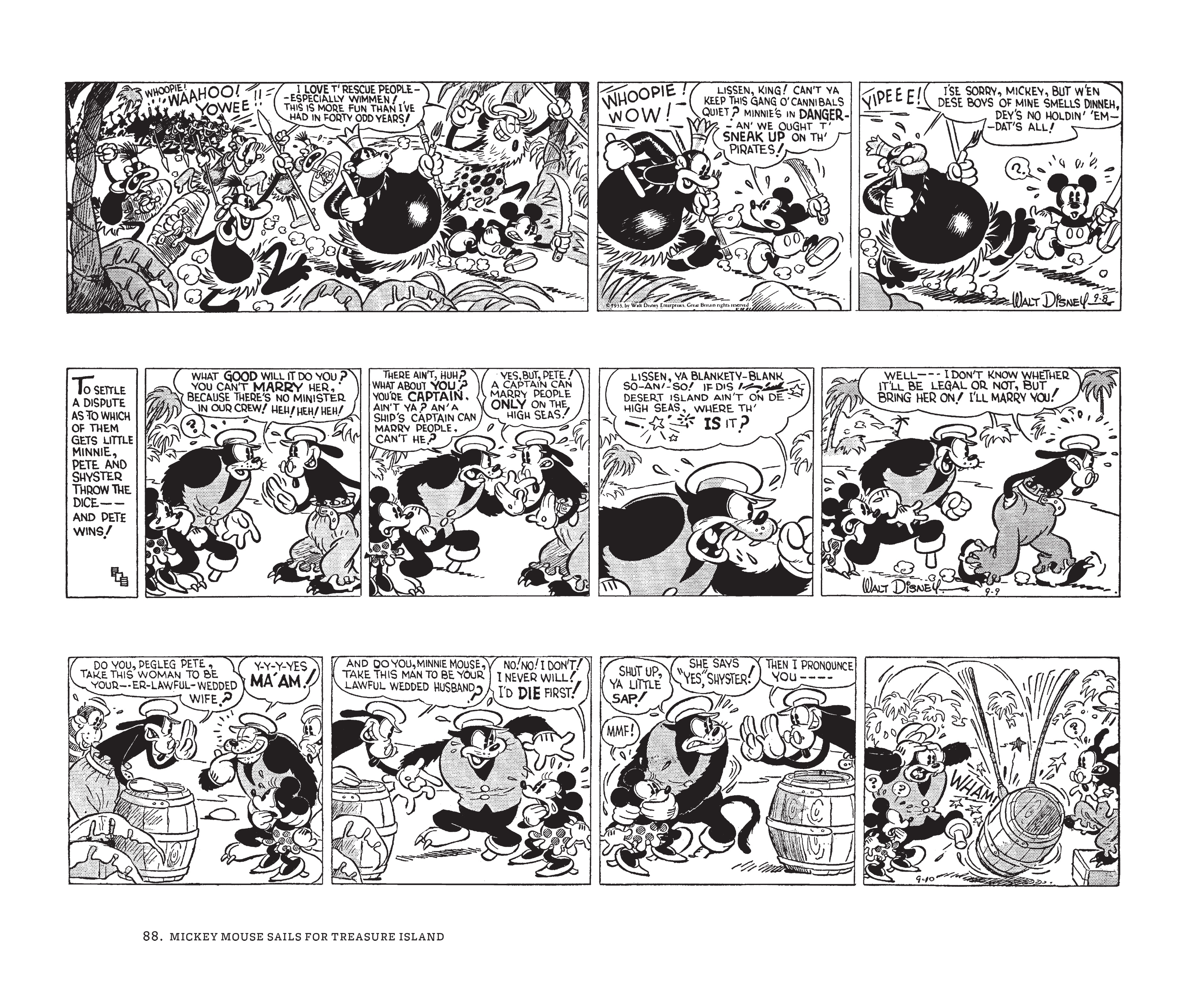 Read online Walt Disney's Mickey Mouse by Floyd Gottfredson comic -  Issue # TPB 2 (Part 1) - 88