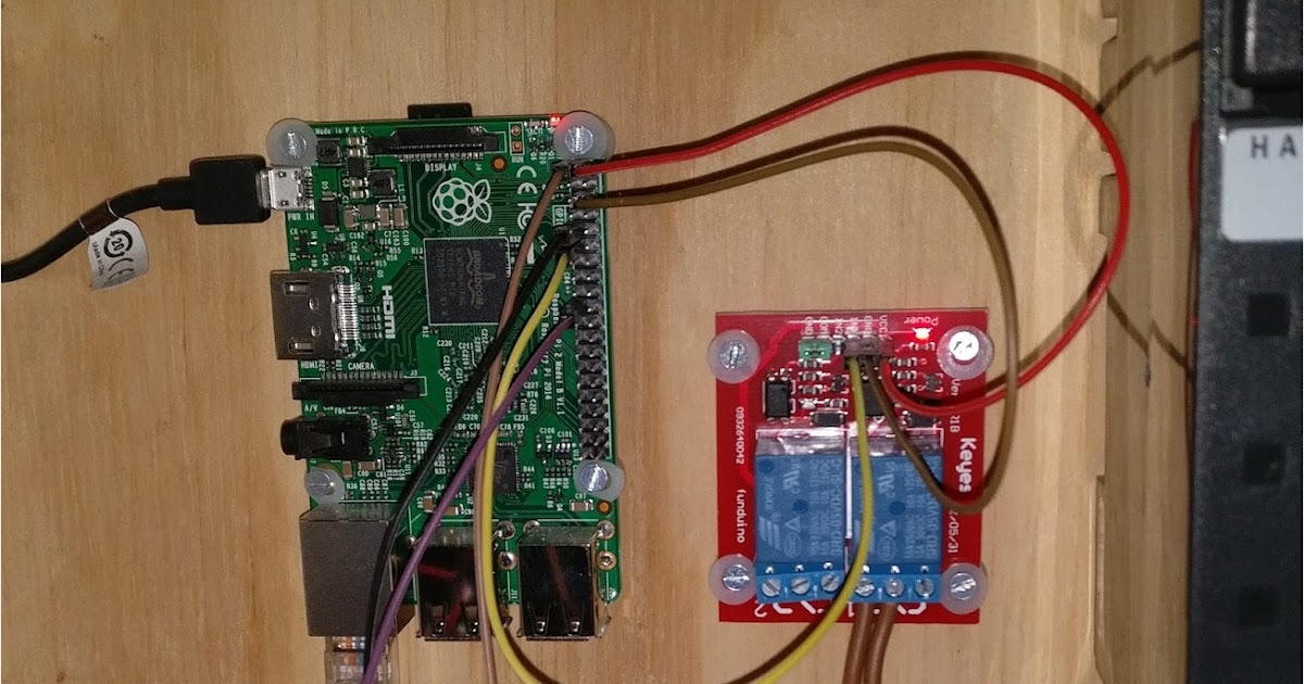 Pictures of the Raspberry Pi in my meter cupboard