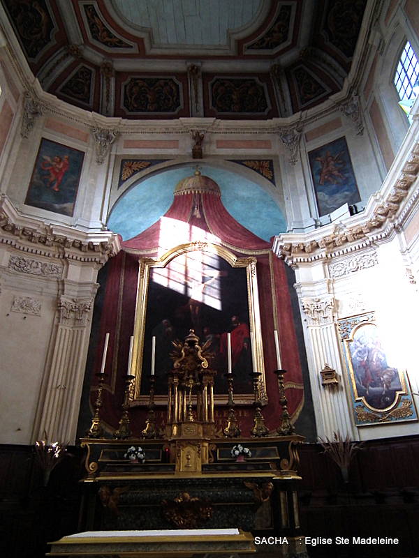 Un jour....Une photo ! Eglise Sainte Madeleine de l' île de Martigues