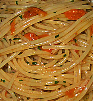 bimby, spaghetti ai ricci di mare