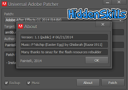 universal adobe patcher 2018 使い方 universal adobe patcher 2018 使い方