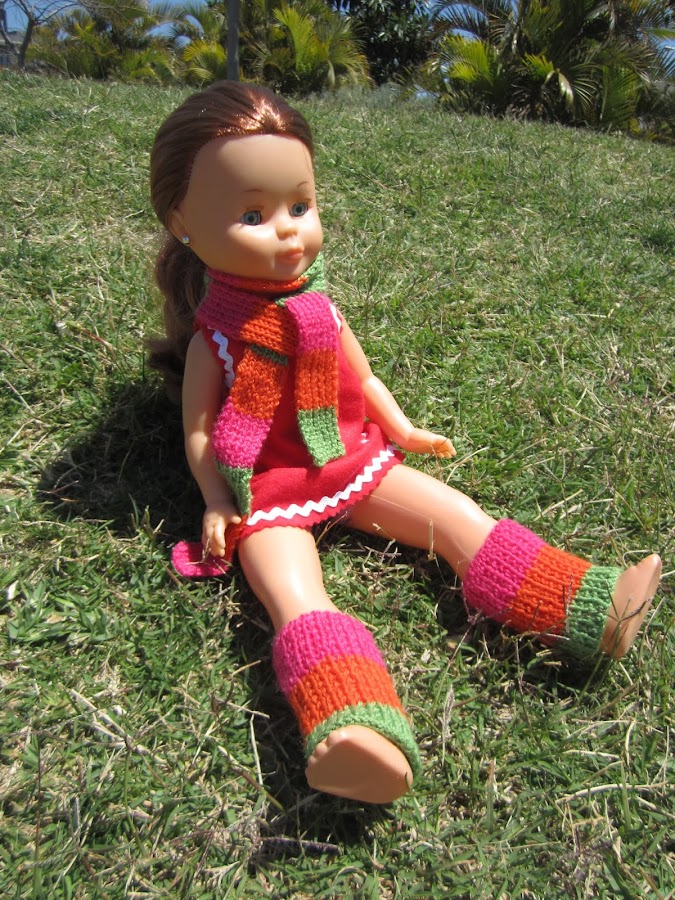 mis nancys, mis peques y yo, bufanda calentadores nancy 