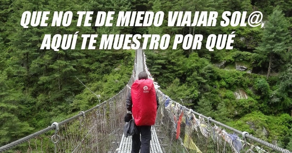 miedo a viajar solo