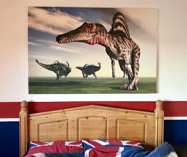 dinosaur canvas