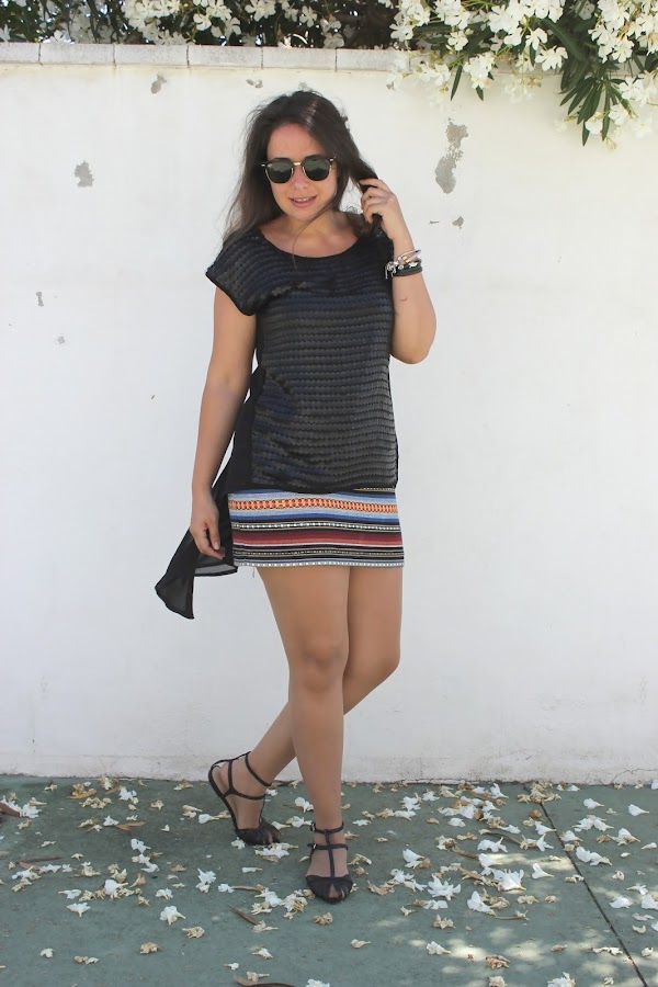 Costura fácil: mini falda étnica DIY (patrón gratis)