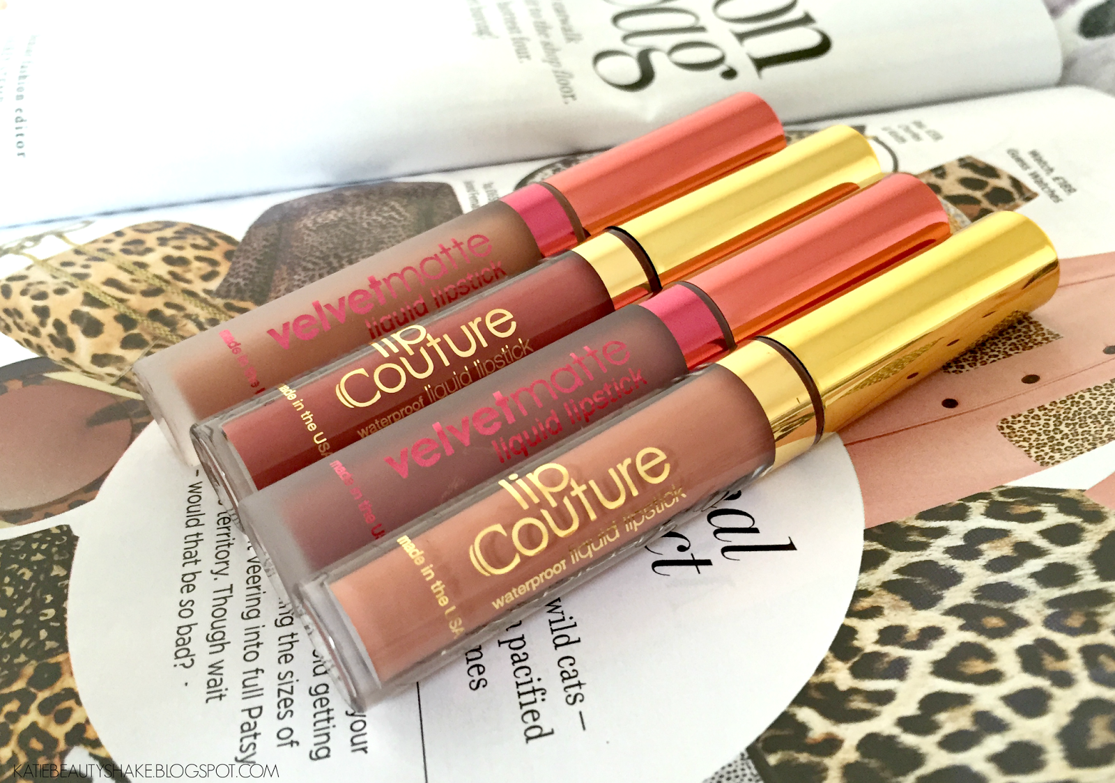 katiebeautyshake making a splash la splash liquid lipsticks