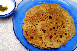 Dhal paratha