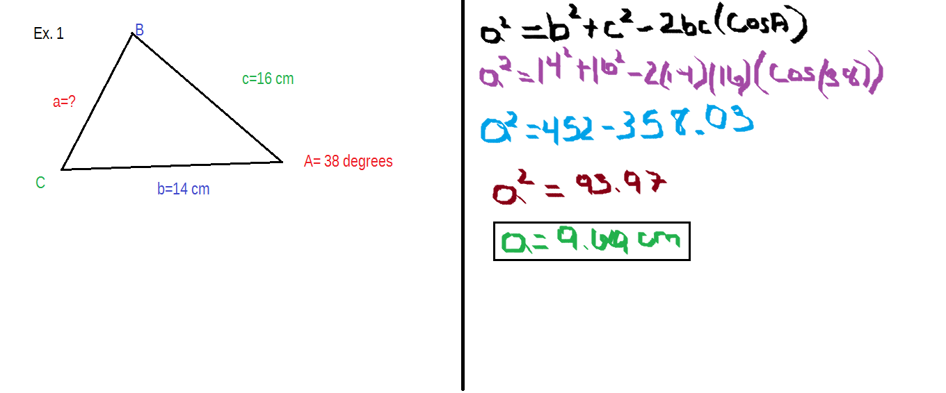Law of Sine And Cosine