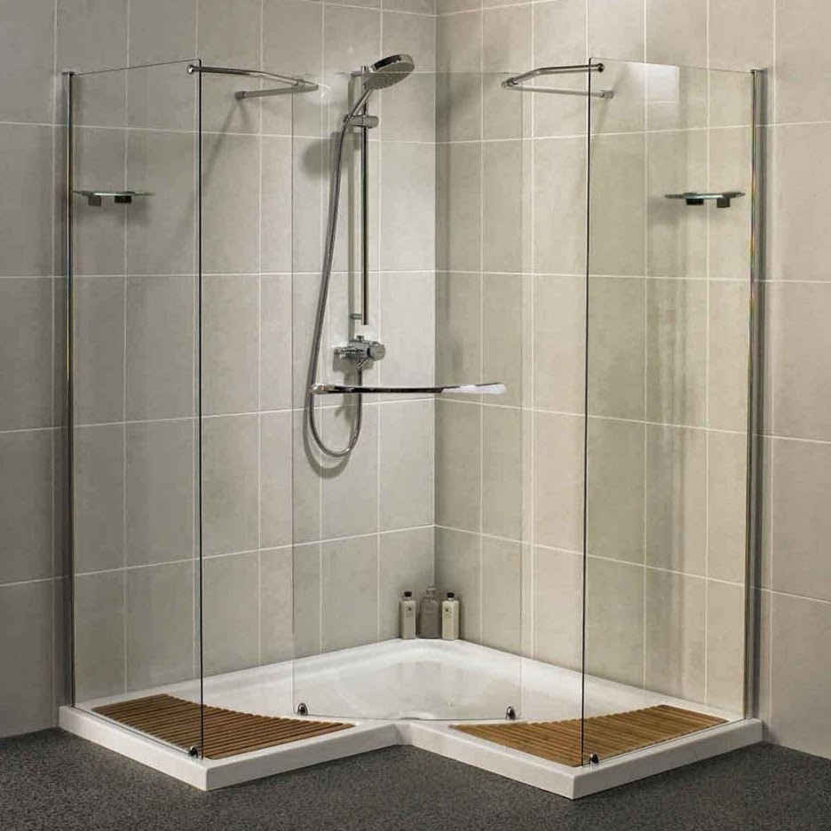 The Cool Doorless  Shower  Designs  Inspiring picture