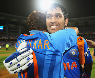 Dhoni Photos at 2011 World Cup Final, MS Dhoni World Cup Final Pics