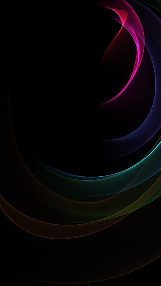 Colorful Light Strokes  Galaxy Note HD Wallpaper