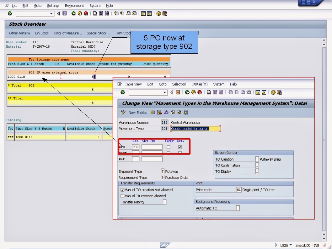 青蛙SAP分享 Froggy's SAP sharing WMS Capacity Check by Weight
