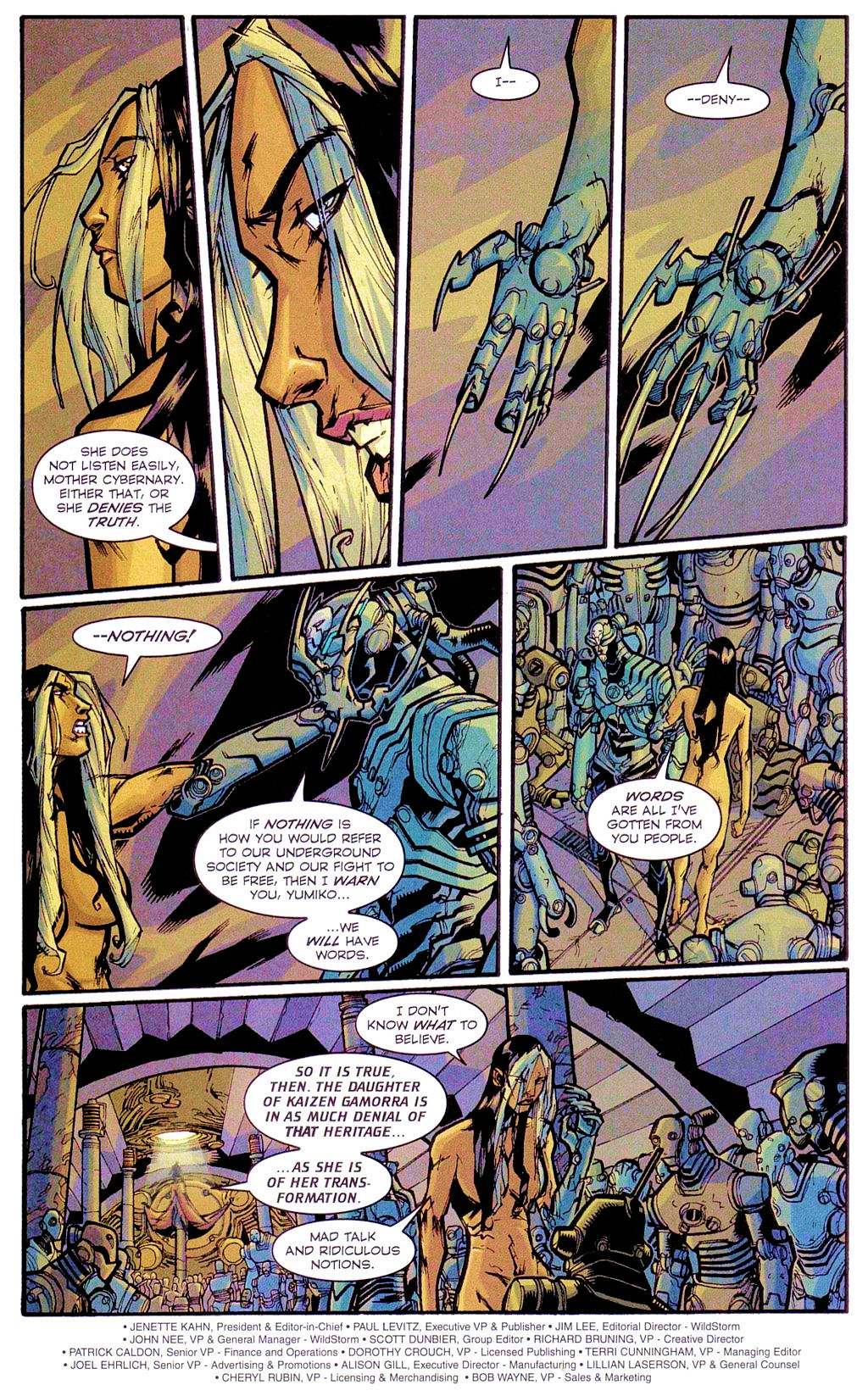 Read online Cybernary 2.0 comic -  Issue #4 - 4