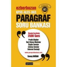 Pegem KPSS ALES DGS Ezberbozan Paragraf Soru Bankası (2016) Pegem KPSS ALES DGS Ezberbozan Paragraf Soru Bankası (2016)