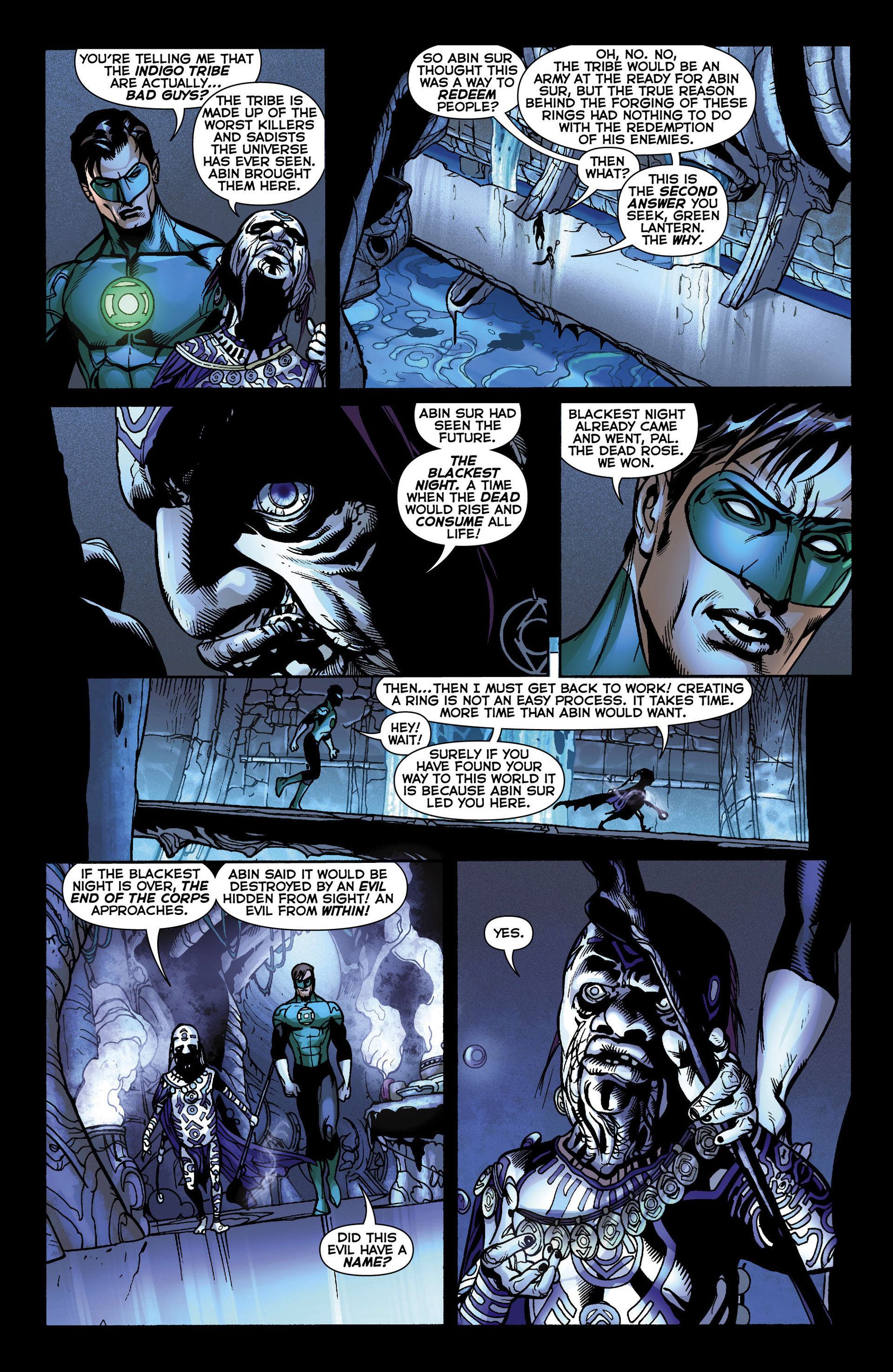 Read online Green Lantern (2011) comic -  Issue #9 - 19