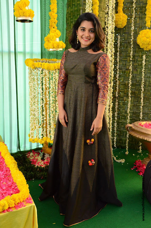 Nivetha Thomas at NKR16 movie Muhurat