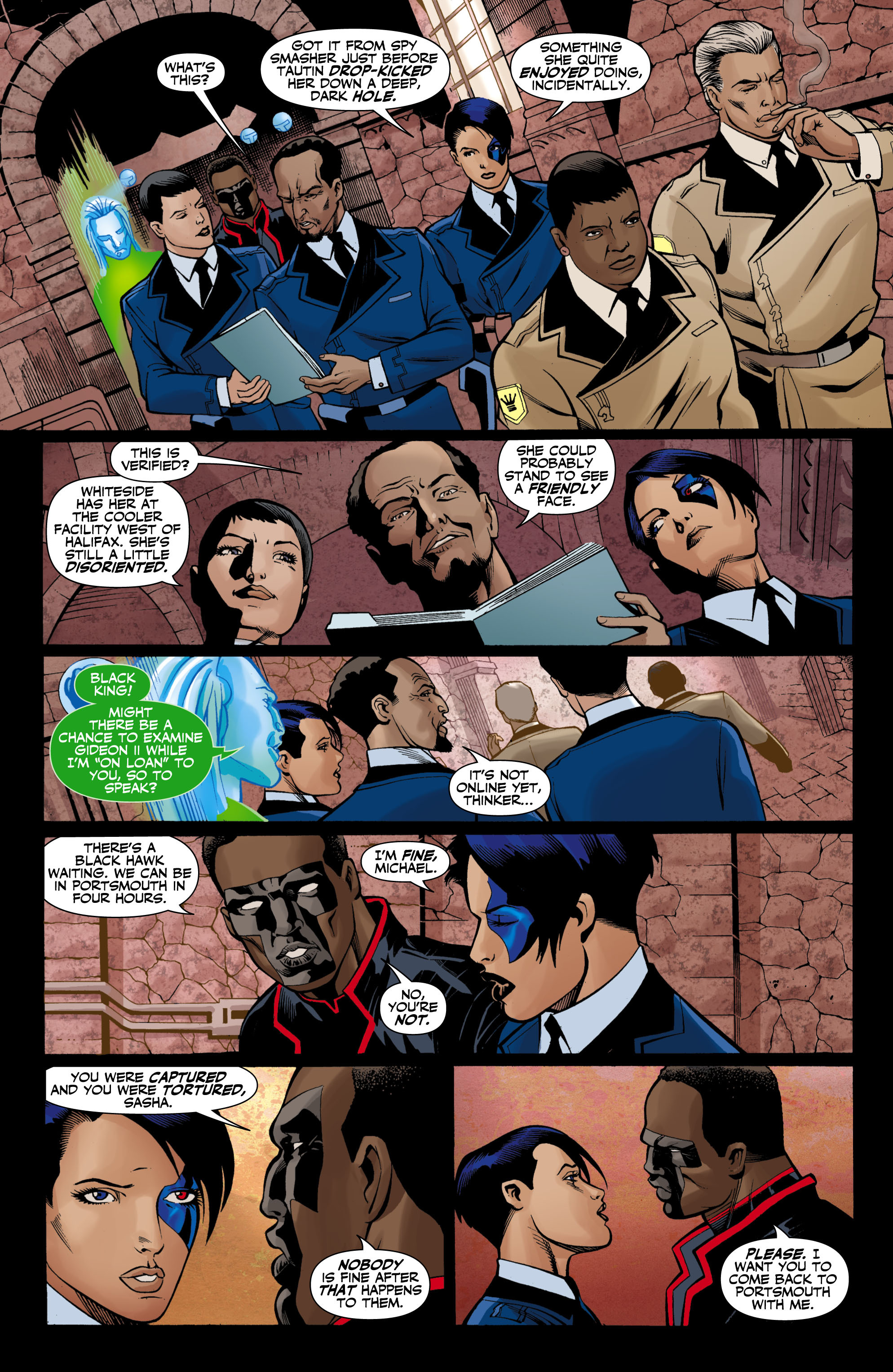 Read online Checkmate (2006) comic -  Issue #16 - 6