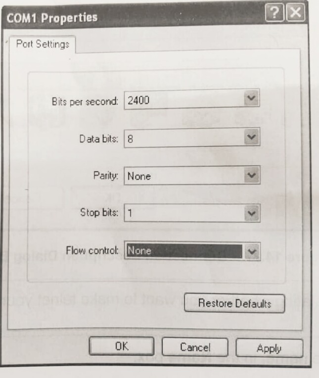 How to Perform a Loopback Test with Windows Hyper Terminal Network