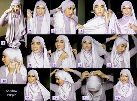 Tips Cara Menggunakan Jilbab Modern Agar Terlihat Rapi - Tutorial Hijab