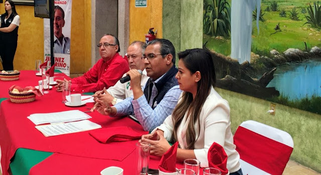 No hay pacto con Morena, afirmó el candidato del PRI Alberto Jiménez Merino