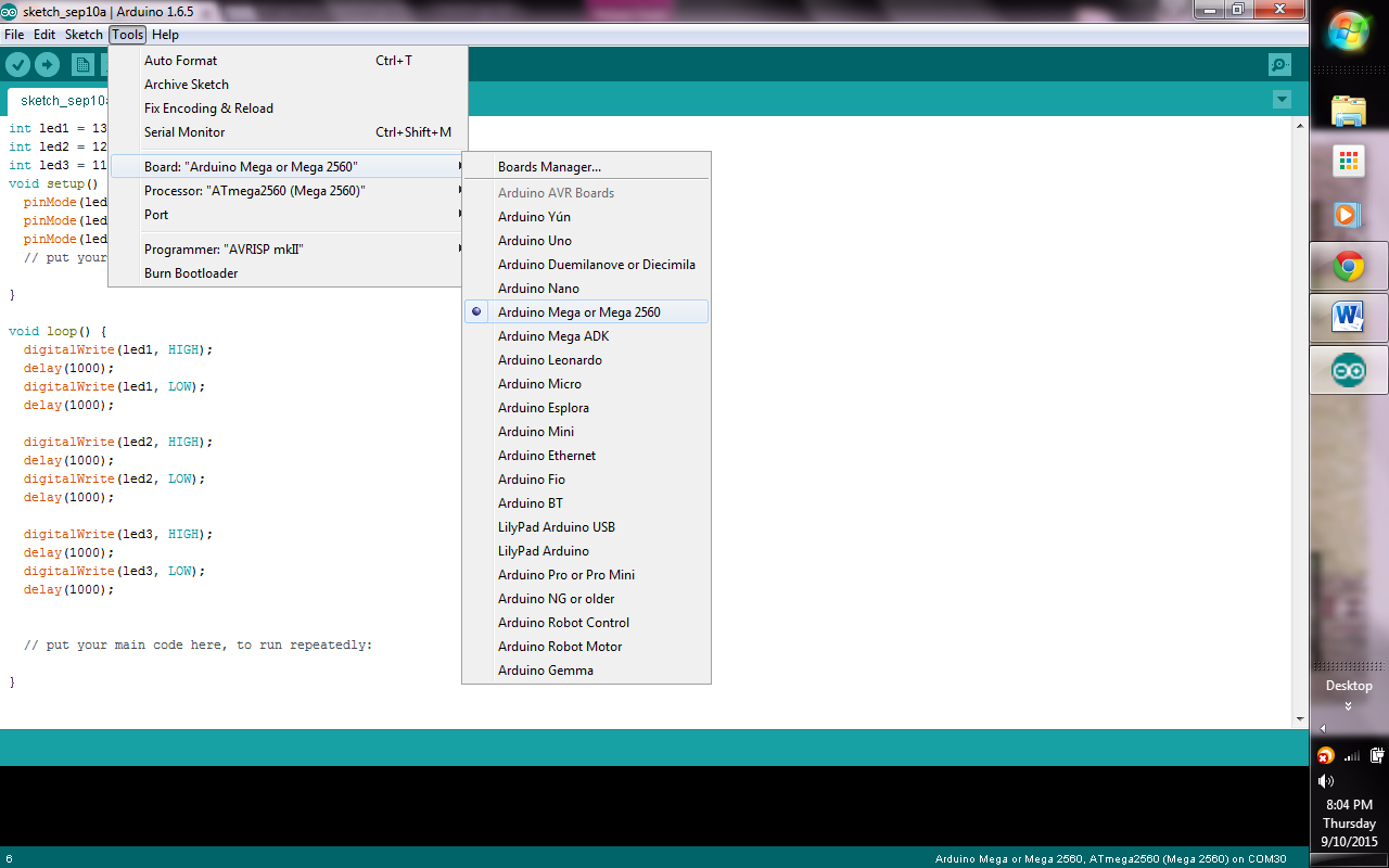 Simple Arduino Program: Basic Arduino Code To Blink 3 Leds