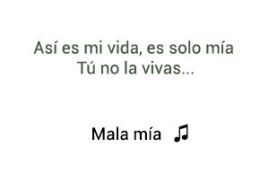 Maluma significado de la canción ala mía.