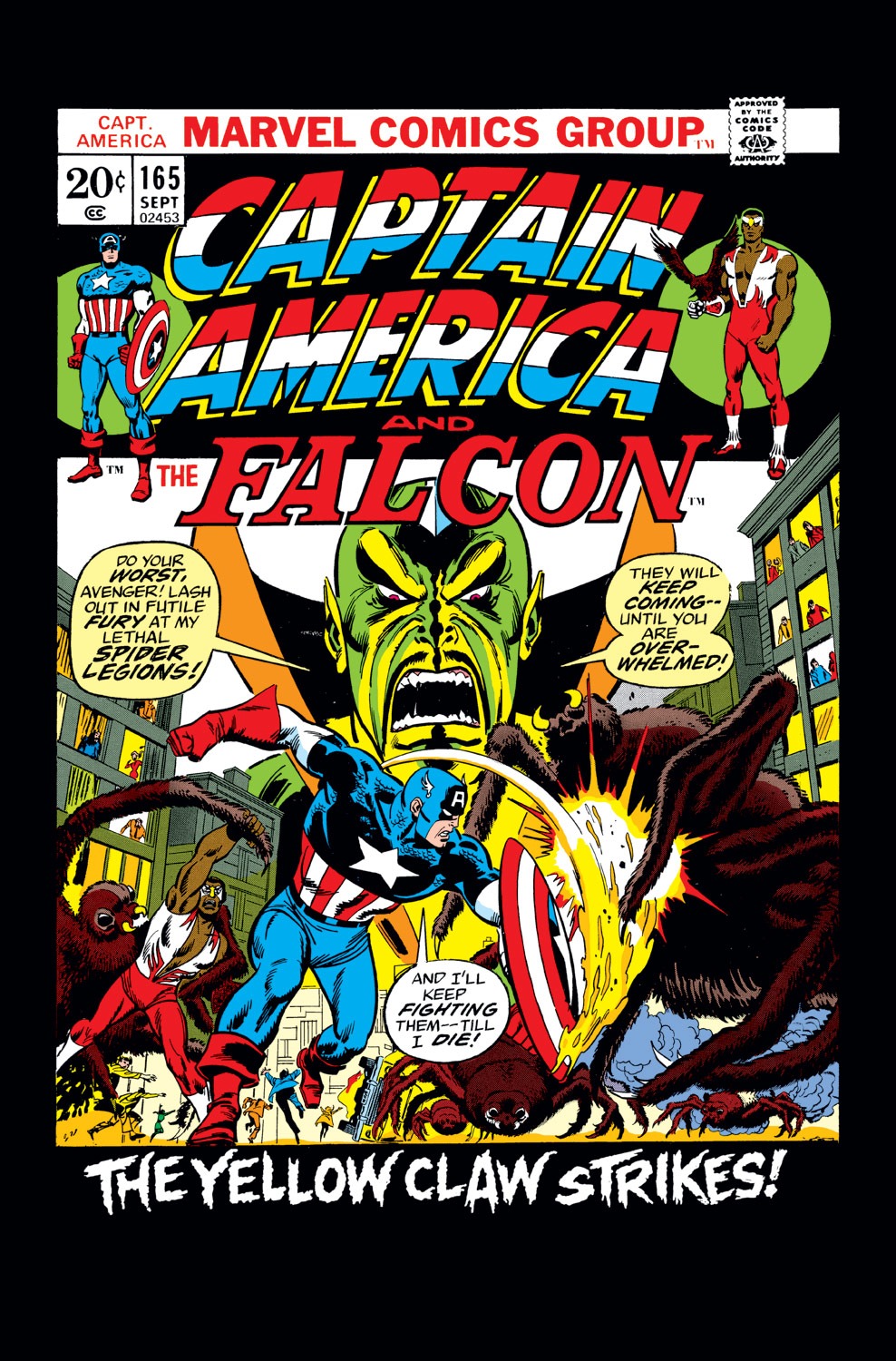Read online Captain America (1968) comic -  Issue #165 - 1