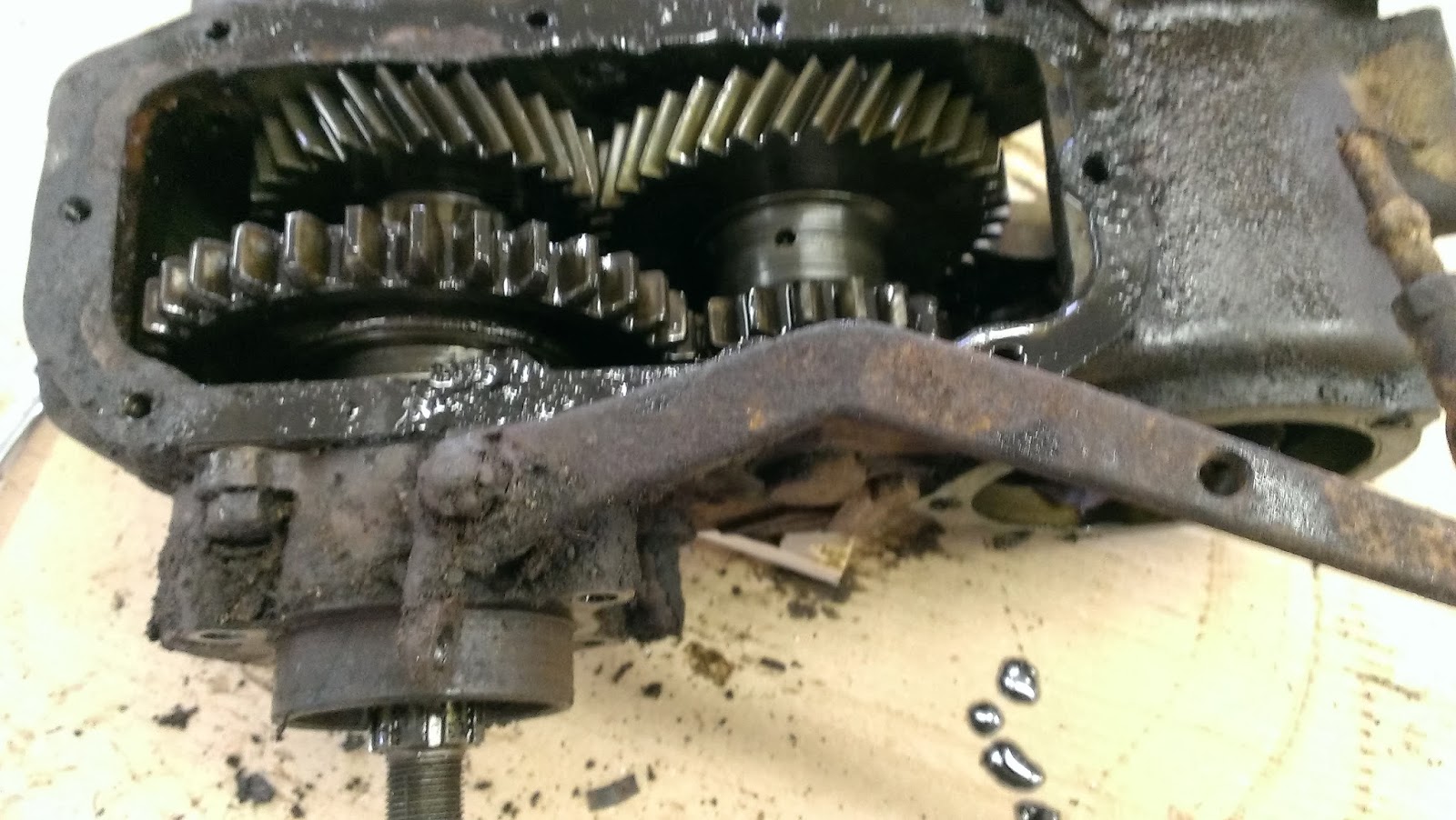 1967 Jeep CJ5 restoration Dana 18 transfer case