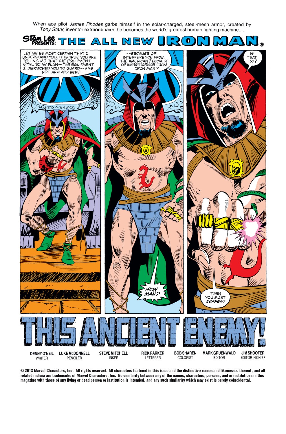 Read online Iron Man (1968) comic -  Issue #180 - 2