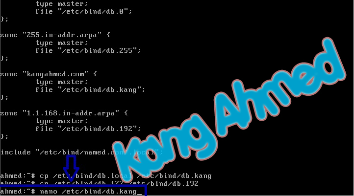 Tutorial konfigurasi DNS Server Debian 5 - Blog Kang Ahmed