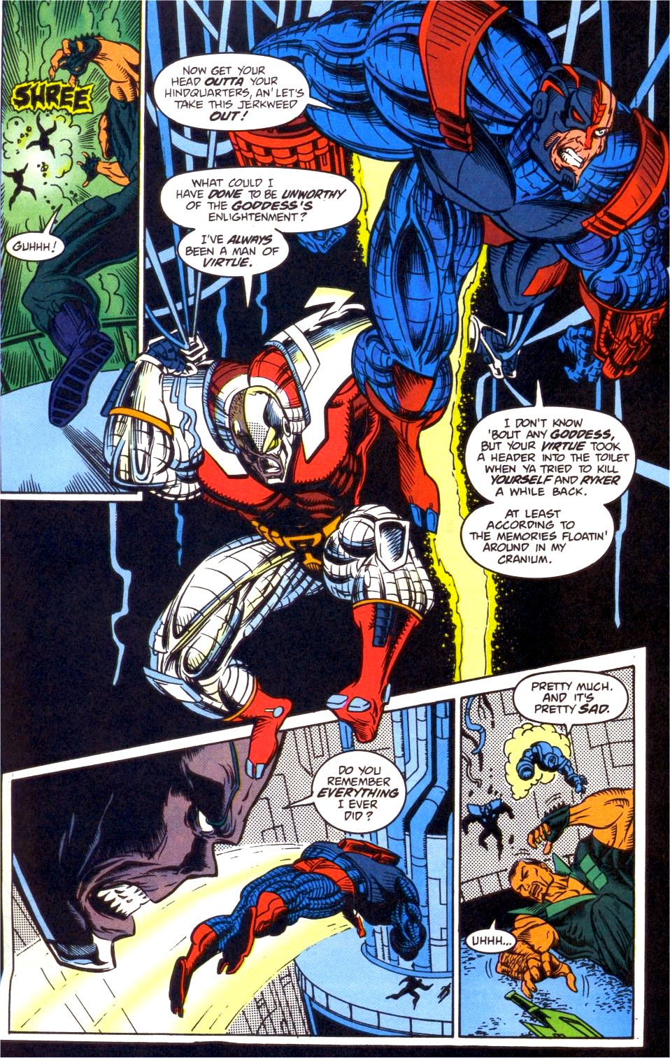 Read online Deathlok (1991) comic -  Issue #28 - 6