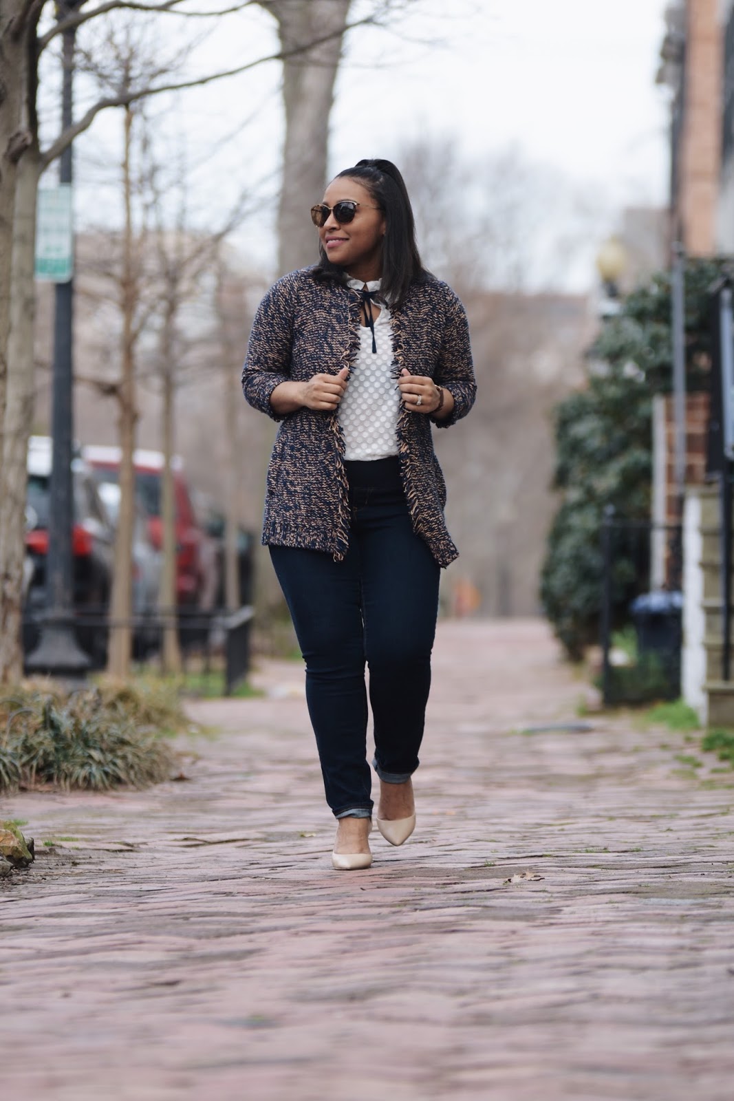 pregnant style, fossil bag, pregnant and stylish, thredup, dc blogger, mom blogger, cherry blossom, DC