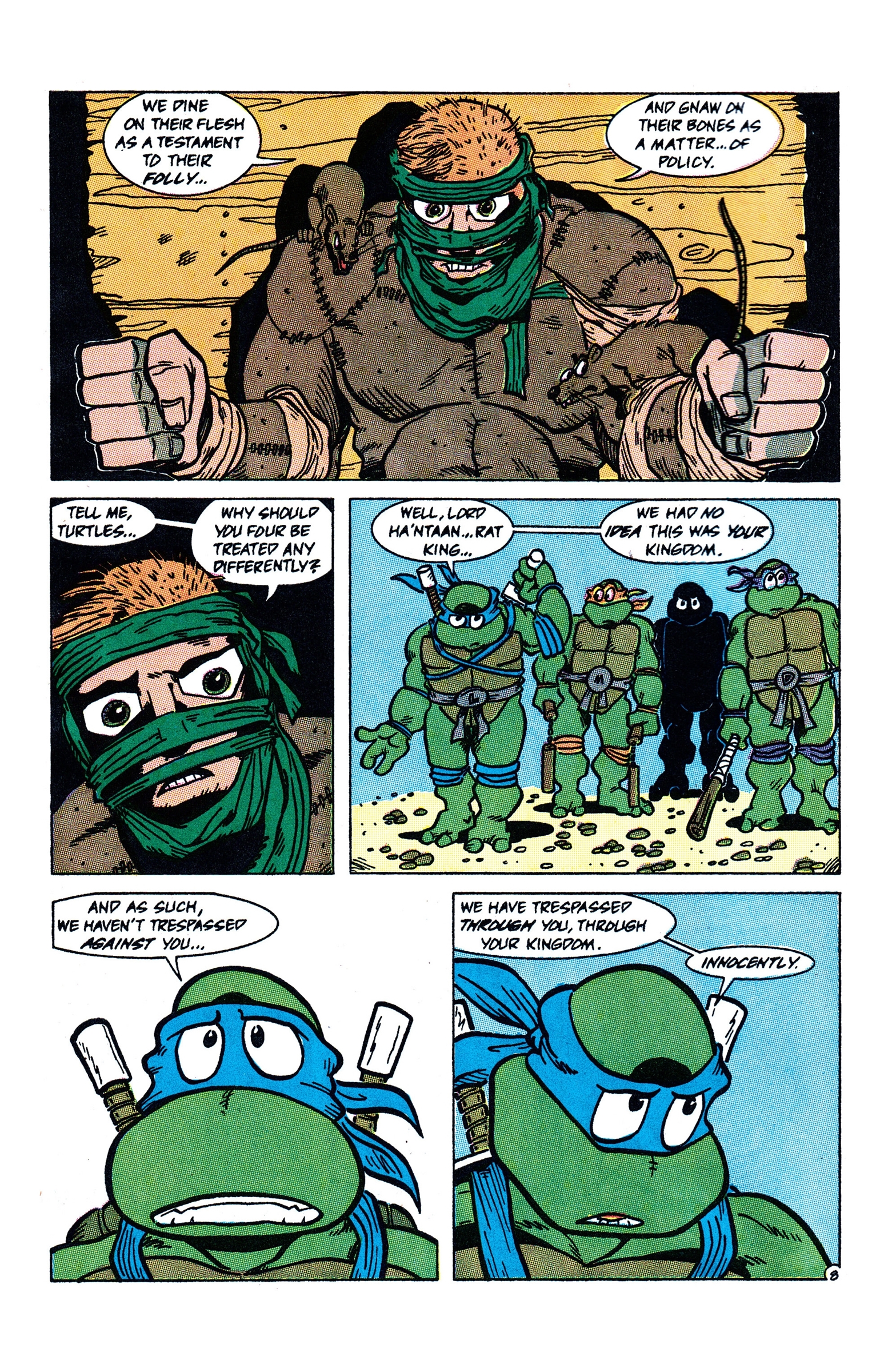 Ha'ntaan as Rat King (TMNT) - Archie Comics