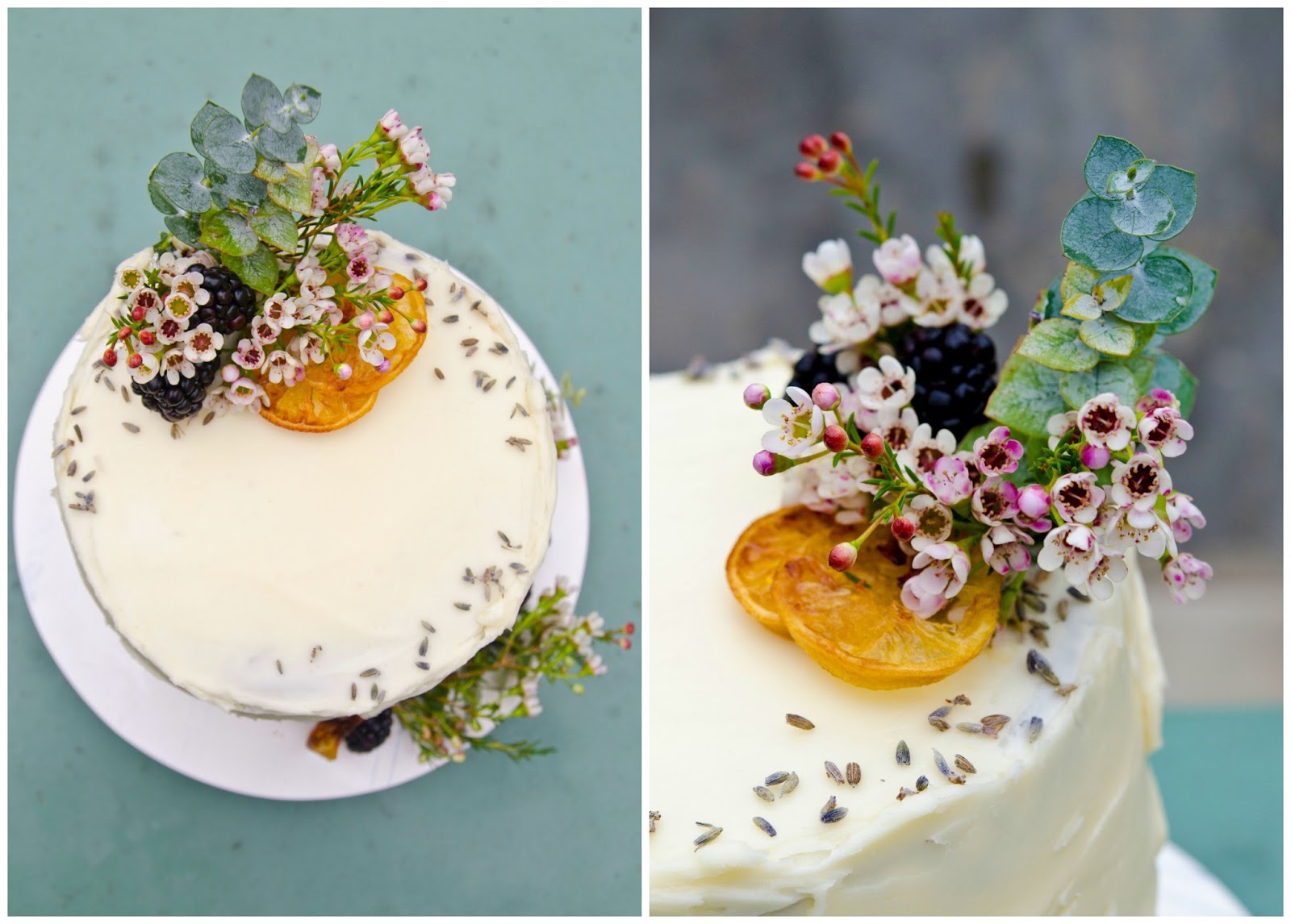 4 Years Black Tea Cake With Lavender Frosting A Little Baker