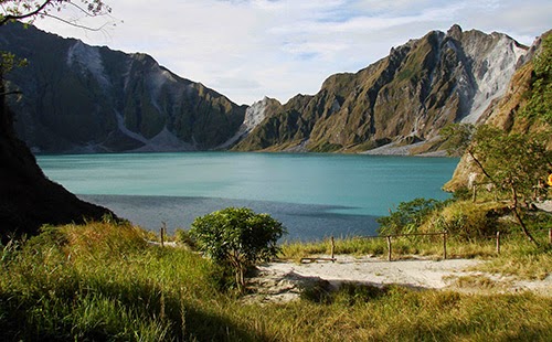 Mount Pinatubo Volcano in the Philippines