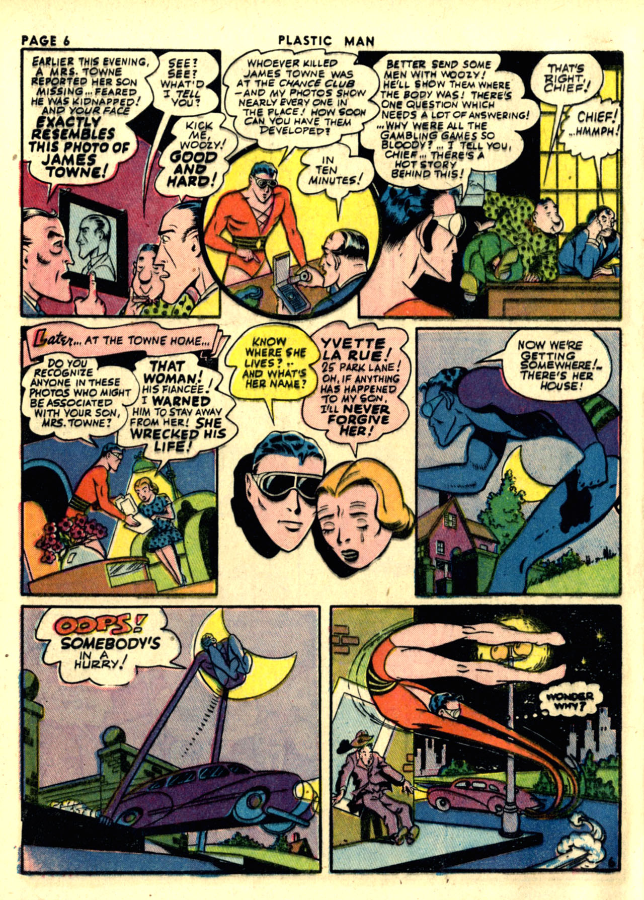 Plastic Man (1943) issue 1 - Page 8