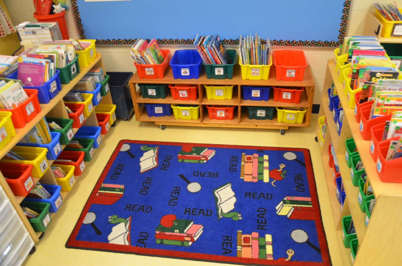 A Place Called Kindergarten new book bin labels