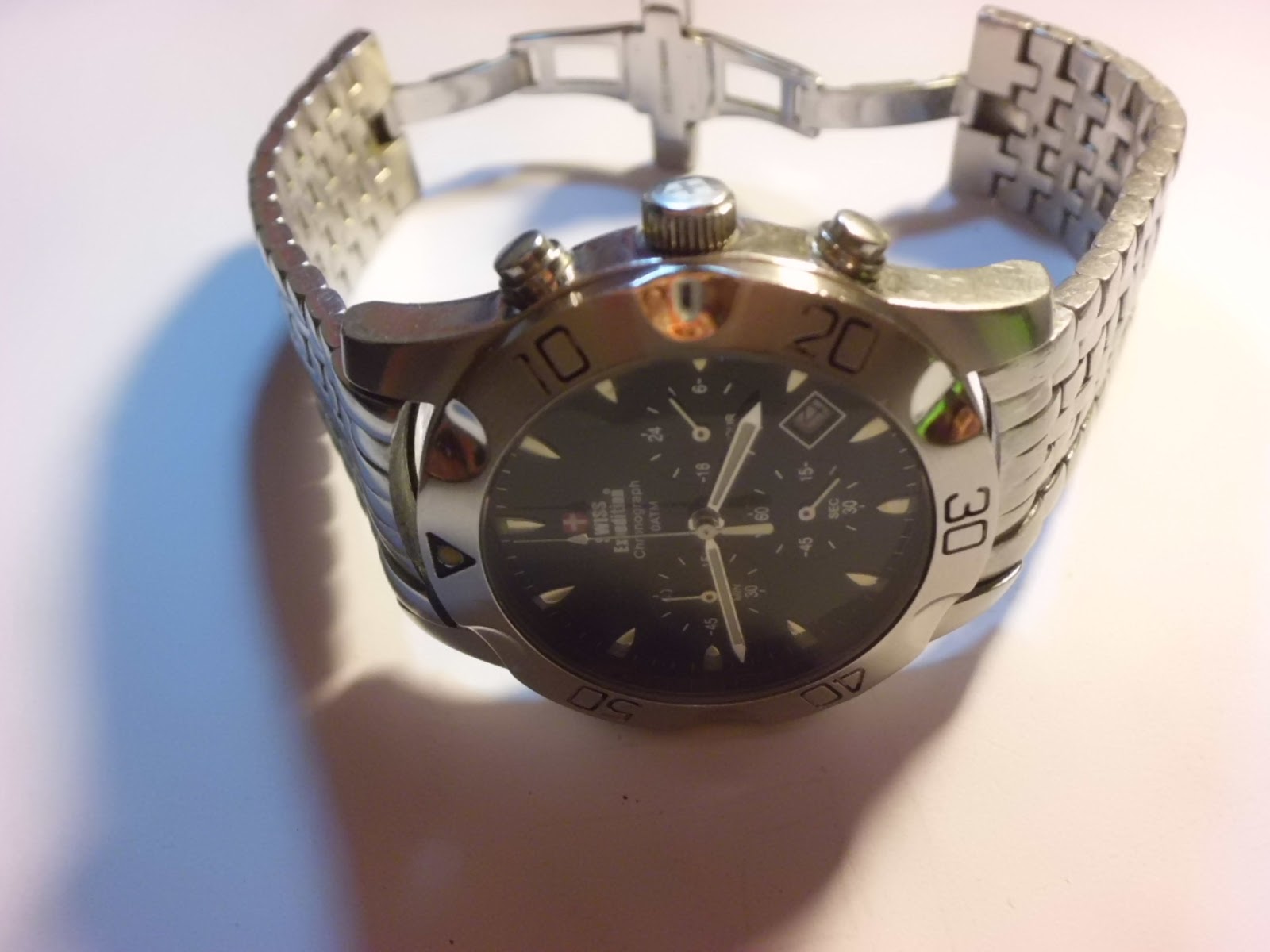 wismasarjana JAM SWISS EXPEDITION KRONO QUARTZ ORIGINAL JV 169