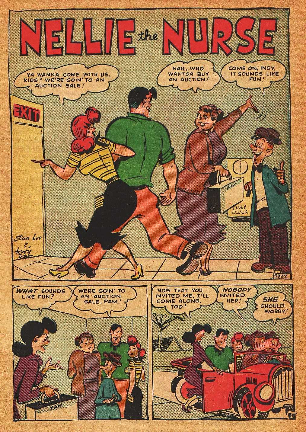 Read online Nellie The Nurse (1945) comic -  Issue #32 - 3