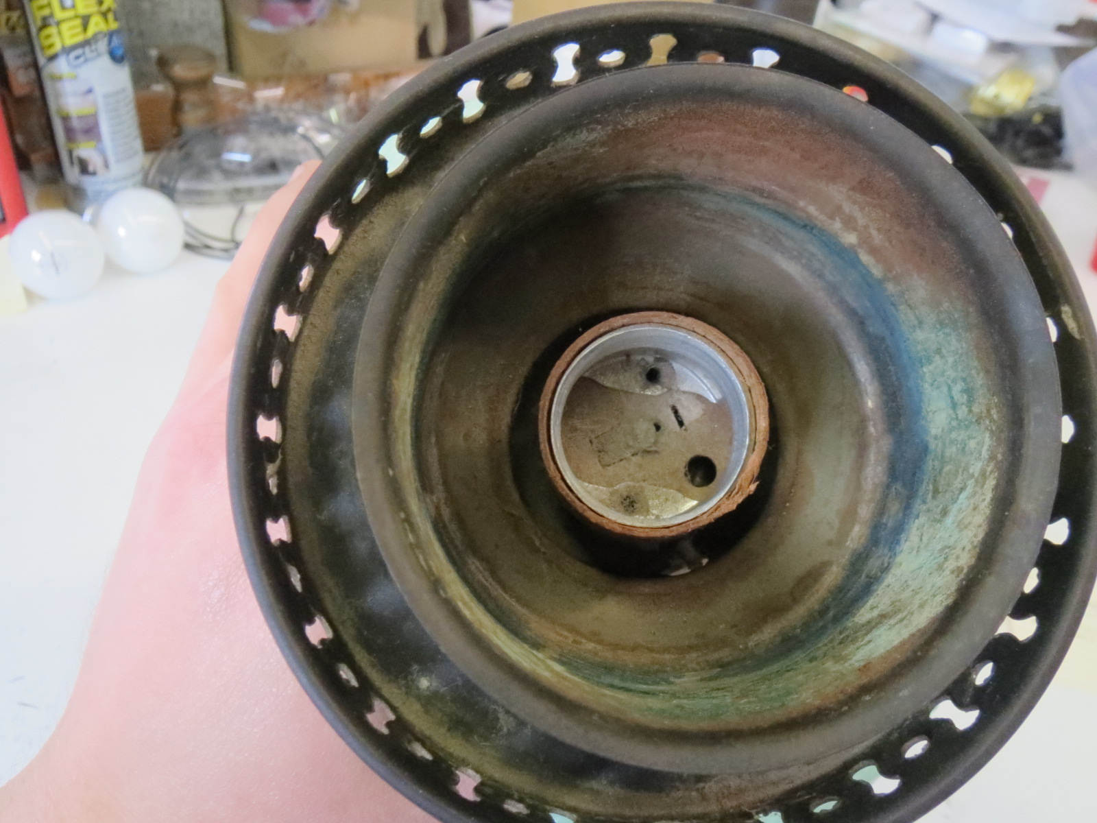 Lamp Parts and Repair Lamp Doctor Hand Decorated Table Lamp With