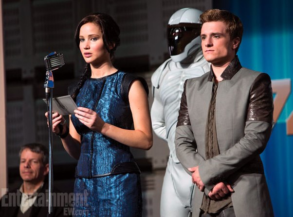 New, Still, Image, Character,Catching Fire, film, Jennifer Lawrence as Katniss Everdeen, Josh Hutcherson as Peeta Mellark