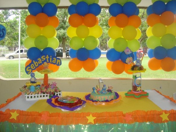 Decoración de piñatas de los Backyardigans - Imagui