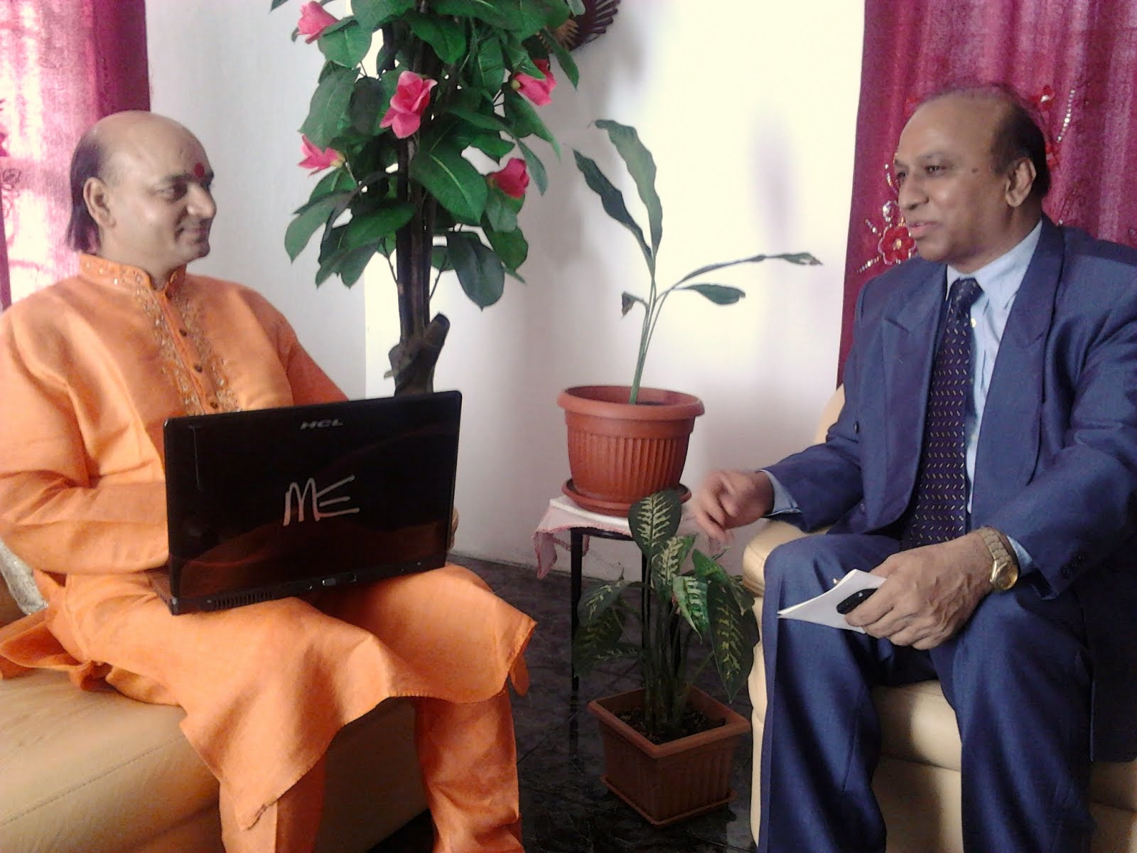 Meeting with The Hon Maneswar PEETUMBER, MP, Parliamentary Private Secretary in Mauritius