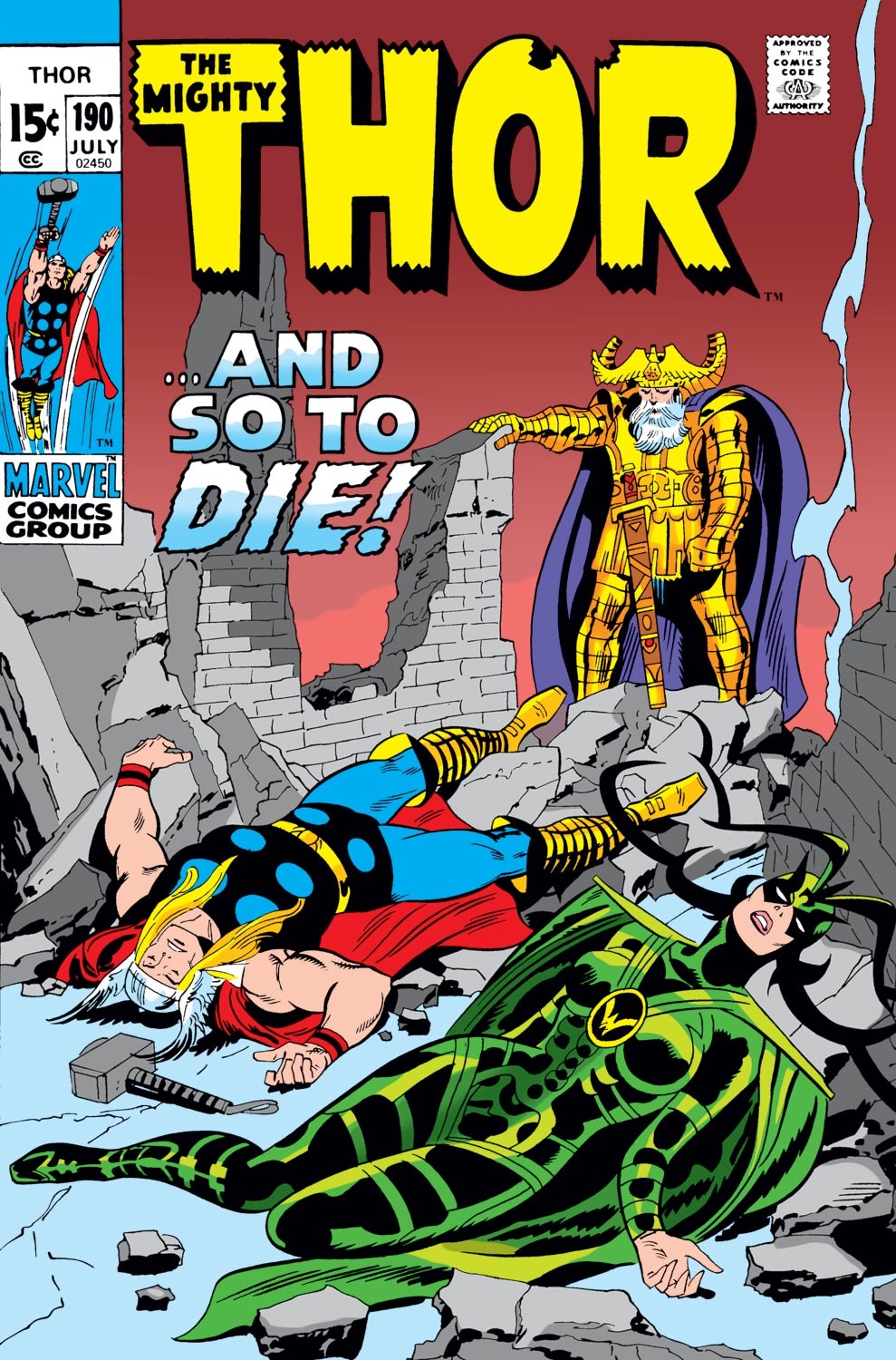 Read online Thor (1966) comic -  Issue #190 - 1