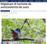 GRAN NOTICIA: Primer Encuentro Provincial de Observación de Aves.