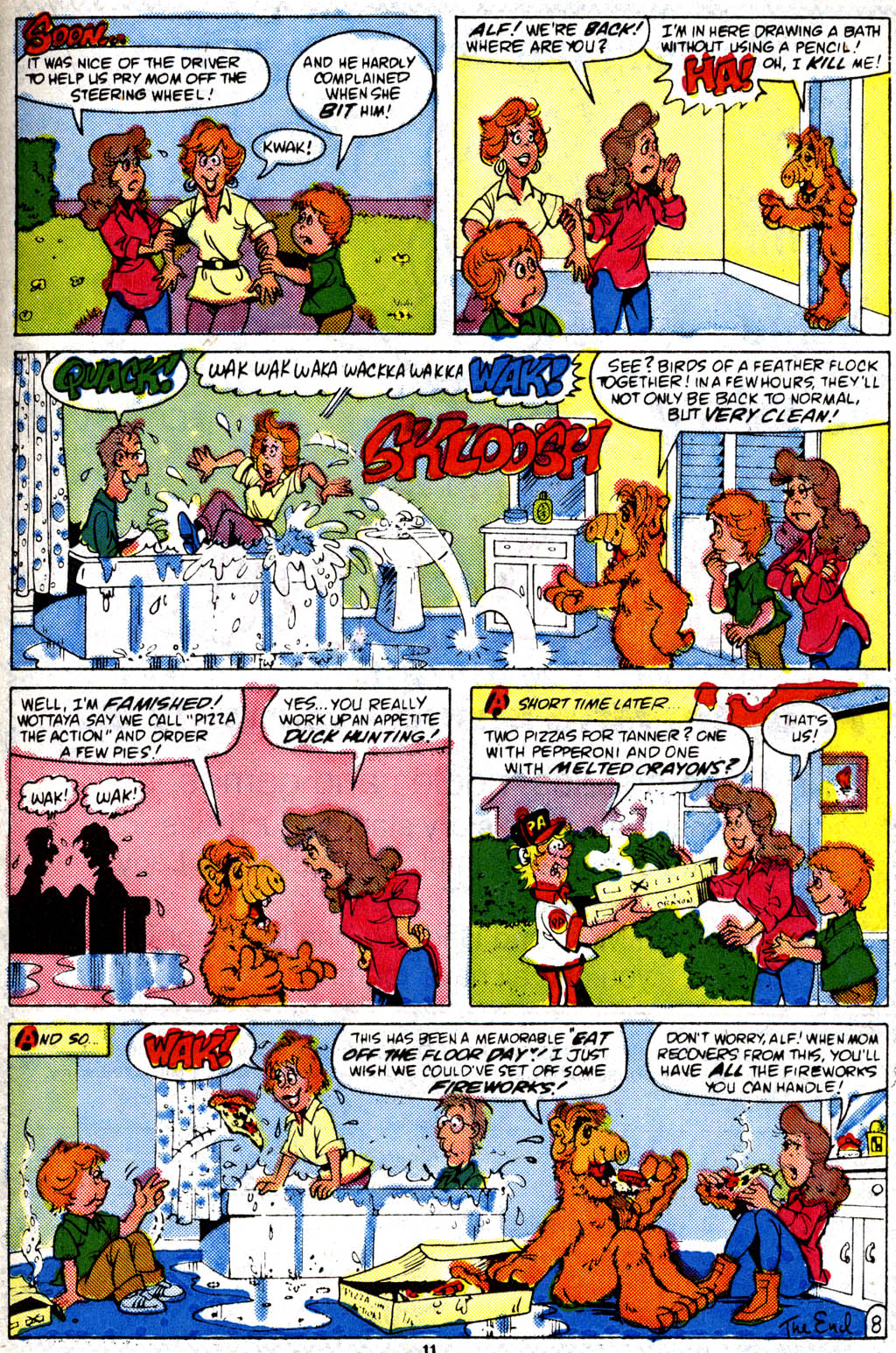 Read online ALF comic -  Issue #9 - 9