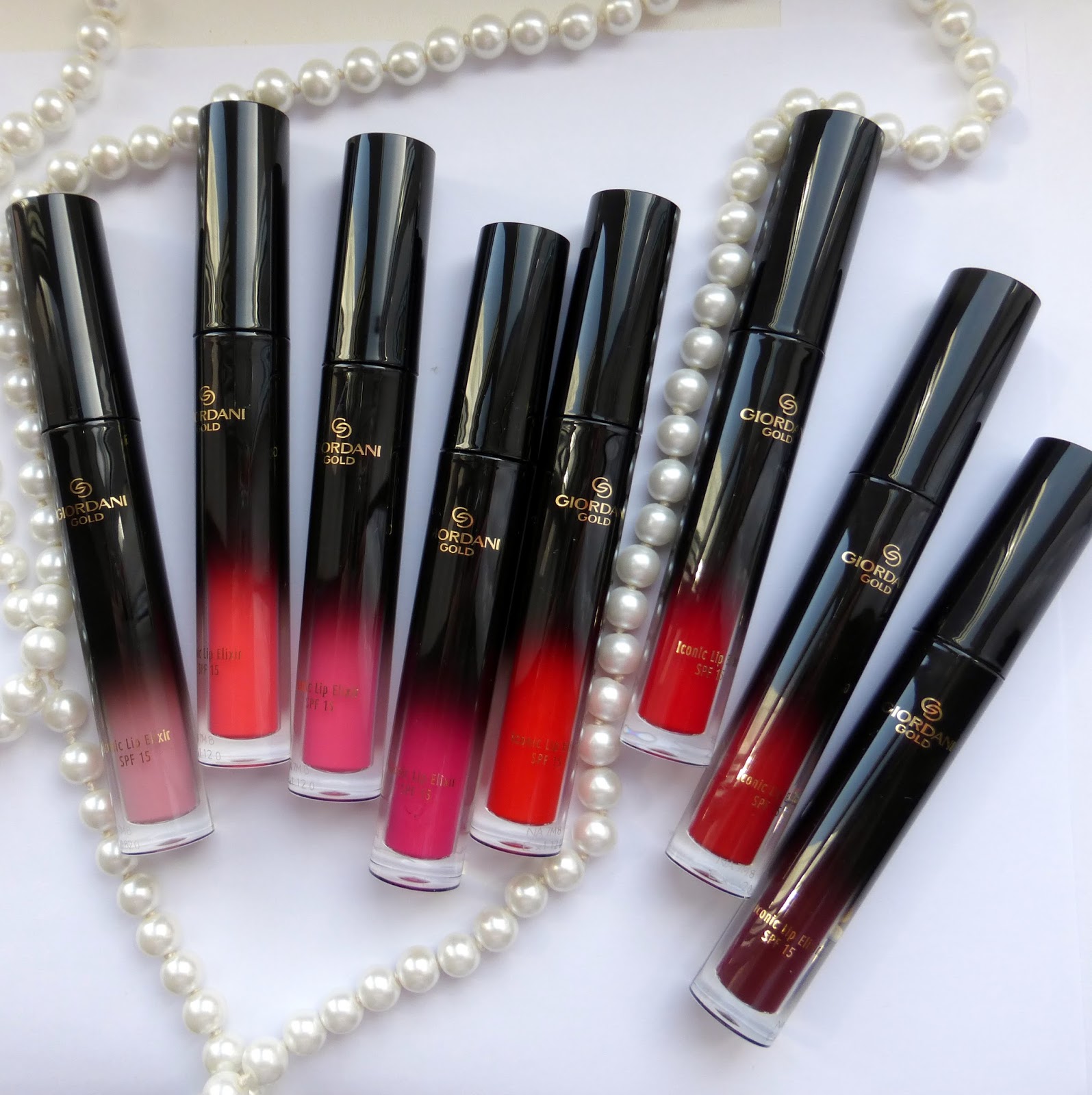 Oriflame Giordani Gold Iconic Lip Elixir Жидкая губная помадаэликсир. Все оттенки, свотчи