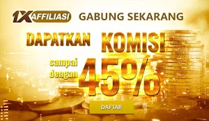 Affliasi Terbaik 1xbet Yang Memberikan Komisi Affliasi Sampai 45% Affliasi Terbaik 1xbet Yang Memberikan Komisi Affliasi Sampai 45%